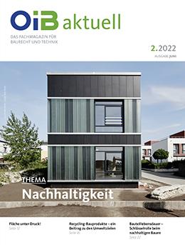 OIB aktuell, Cover Heft 2.2022